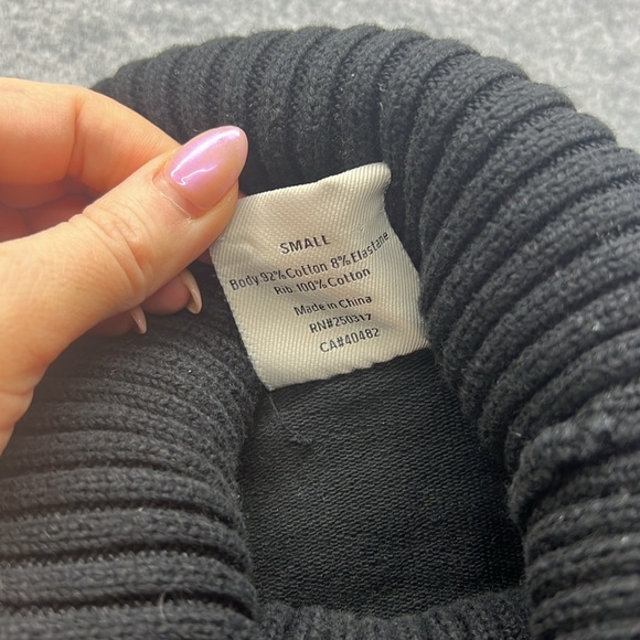 Varley Britannia Sweater Sweatshirt Cropped Long Sleeve Cowl Neck - Picture 7 of 9